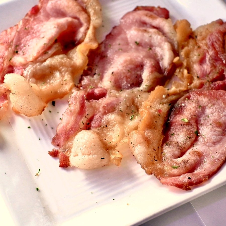 Crimson Bacon Embrace