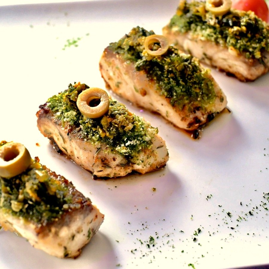 Herb Crusted Fish